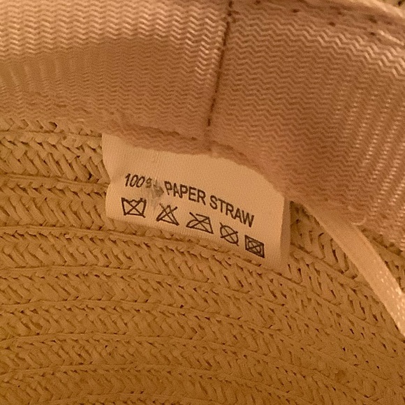 Paper Straw Fedora Sun Beach Hat - Picture 8 of 9